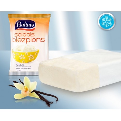 Сырок творожный с ванильным вкусом, замороженный (Латвия), 180гp